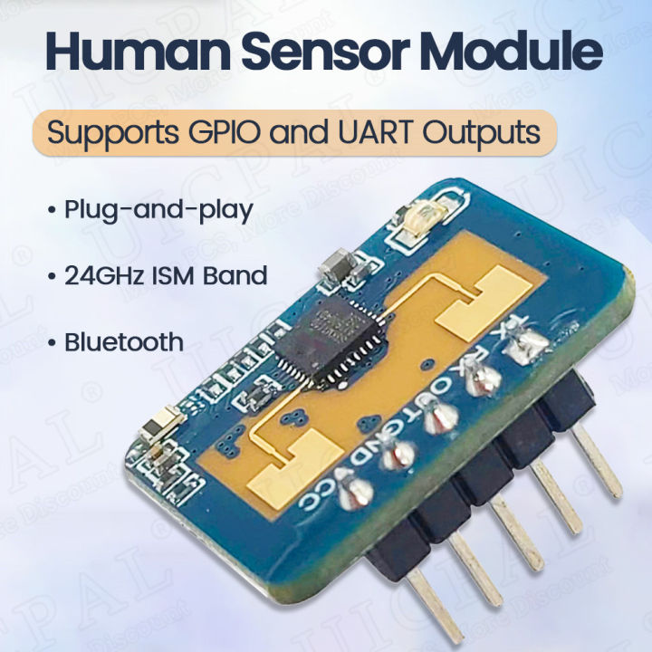 LD2410C 24GHz Human Presence Sensor FMCW Wave Radar Induction Module ...