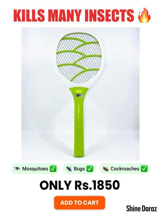 Electric Mosquito Bat | 🦟 Mosquito Electric Bat – Insect Killer Racket ...