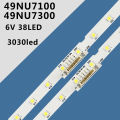 For  49"TV LED strip UE49NU7305K UE49NU7305 UE49NU7302K UE49NU7302 UE49NU7300W UE49NU7300K UE49NU7179U UE49NU7120U. 