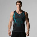 NEW Men Sports Compression Vest Body Shaper Slimming Compression Vest Basketball Gym Tight Undershirt.