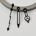 Diving NH35 Hands SUB Hands Silver Black Watch Hands For NH34 NH35 NH36 NH38 Movement Watches Pointers Lightning Second Hands. 