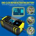 ZYX-J30 Multifunctional Battery Charger 12V-8A 24V-4A Car Motorcycle Car Pulse Repair Charger LCD Display 100-240V AC/50-60Hz. 