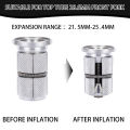 BUCKLOS Bike Fork Steerer Headset Expander Plug Ultralight Bicycle Stem Expander Top Cap Aluminum/carbon Road MTB Headset Cover. 