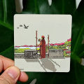 RWS Wide Angle Tarot, 78 Pcs Cards + 2 Specials Frame Cards 7*7cm Printed on 350GSM Double-embossed Cardstock. 