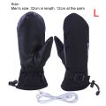 1 Pair Hand Warmer Gloves USB Charging Electric Heated Gloves 3 Gear Temperature Waterproof for Climbing Hiking Cycling. 