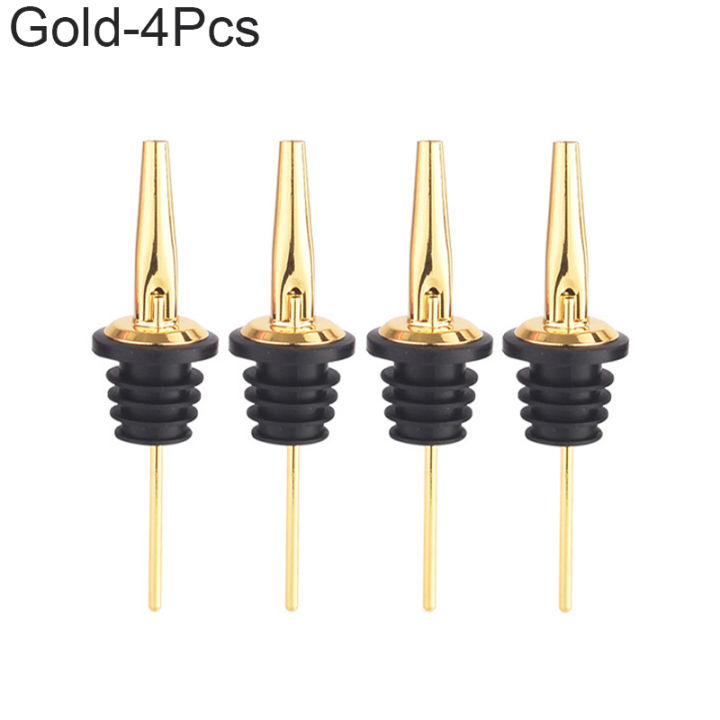4Pcs%20Black/Rose%20Gold/Silver%20Liquor%20Pourers,%20Stainless%20Steel%20Liquor%20Bottle%20Pourers%20for%20Alcohol,%20Bar%20Accessories%20Pour%20Spouts%20-%20Image%207