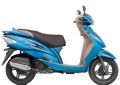 Tvs Wego Blue Bike Full Sticker Kit. 