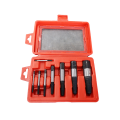 Left screw extractor set of 8 pieces, large set, used for removing the nut, missing the kit, remove the damaged thread, remove the sweet screw, remove the speed out thread. 