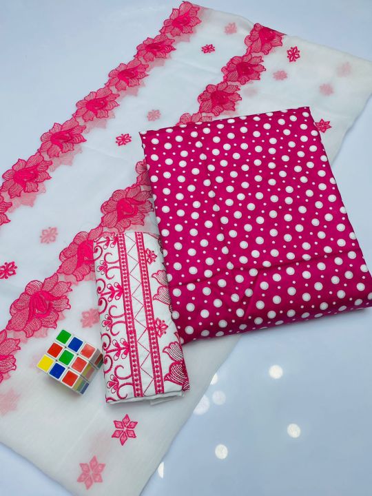 Alhamdulilah%20%E2%80%93%20Cut%20Work%20Polka%20Dots%20Lawn%203PC%20Suit%20%7C%20Polka%20Digital%20Printed%20Shirt,%20Chiffon%20Dupatta%20&%20Cross%20Stitch%20Trouser%20-%20Image%203