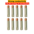 2/5/10PCS MB-15AK 14AK Welding Contact Tips Coating Protect 25mm M6 Gas Nozzle Tip 0.8/1.0/1.2mm MIG Welding Torche Tool Part.
