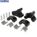 Motorcycle 22mm 28mm Bar Clamps Raised Handlebar Handle Bar Risers Black Silver Mount Riser Clamp Dirt Motocross Accessories. 