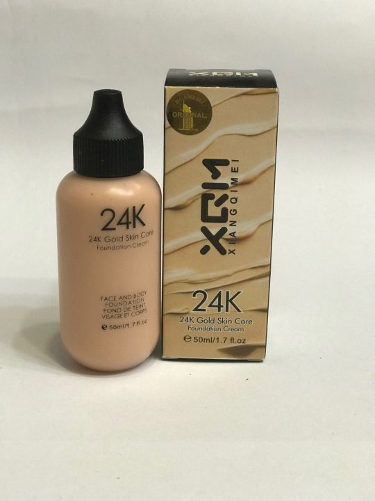 Xqm 24k Gold Skin Care Foundation Cream | XQM FOUNDATION