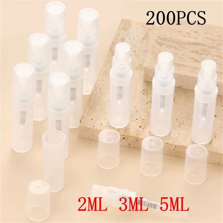 10/50/100/200pcs 2ML 3ML 5ML Portable Clear Plastic Spray Bottle ...