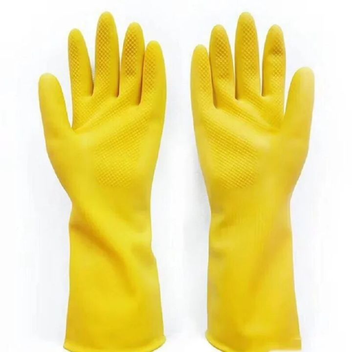 Latex%20Dishwashing%20Gloves%20Women's%20Waterproof%20Household%20Kitchen%20Washing%20Bowl%20Washing%20Clothes%20Vegetable%20Cleaning%20Household%20-%20Image%207