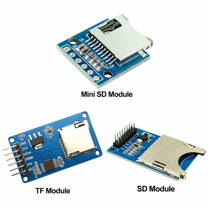 Memory Shield Module 6 Pins Micro SD Module SPI Micro SD TF Card 5V 3.3V Mini TF Card Module for Arduino DIY Kit