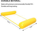 Summer Foldable Water Hammock Swimming Pool Inflatable Air Mattress for Swimming Beach Lounger Floating Sleeping Bed Chair.