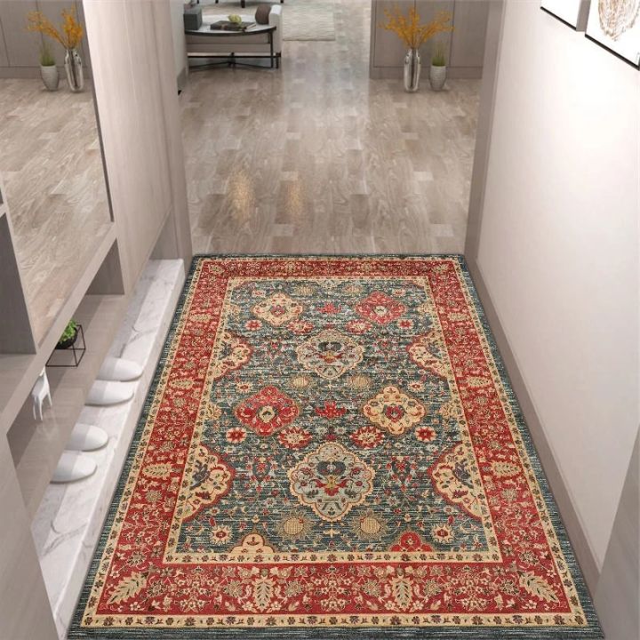 VIKAMA%20Crystal%20Velvet%20Floor%20Mat%20Light%20Luxury%20Retro%20Entry%20Door%20Floor%20Mat%20Carpet%20Door%20Mat%20Entry%20Door%20Foot%20Mat%20Entryway%20Carpet%20-%20Image%203