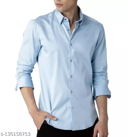 Sky Blue Full Sleeve Formal Shirt For Men | Premium Quality Full Sleeve Shirt For Men