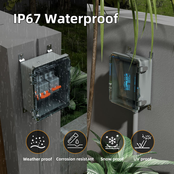 DaierTek%20Outdoor%20WiFi%20Enclosure%20Weatherproof%20Locking%20Outdoor%20WiFi%20Box%20Plastic%20Waterproof%20Switch%20Router%20Enclosure%20Box%208.7x6.7x4.3%20-%20Image%202