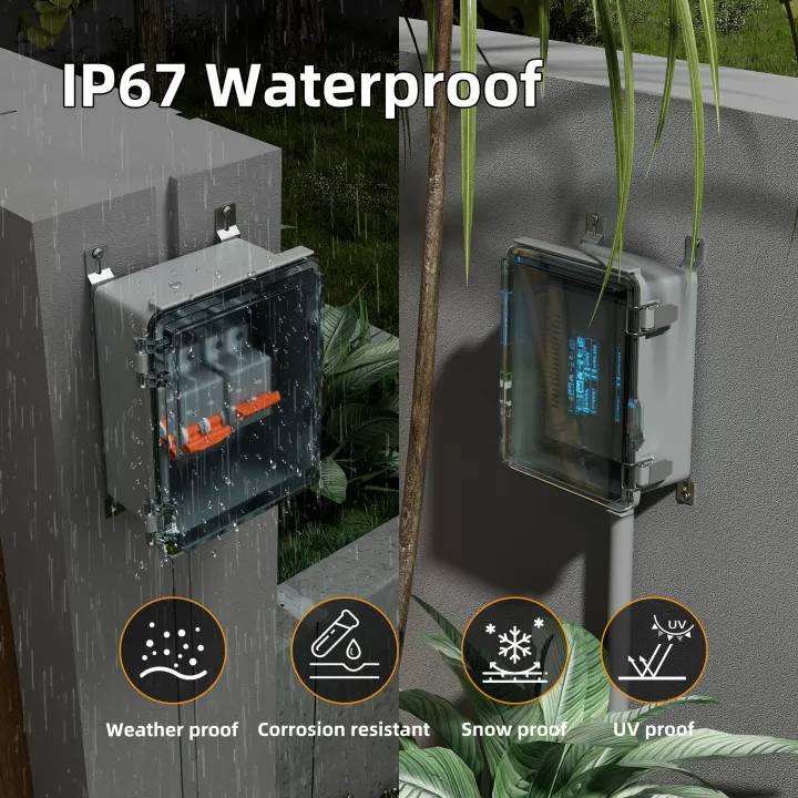 DaierTek%20Outdoor%20WiFi%20Enclosure%20Weatherproof%20Locking%20Outdoor%20WiFi%20Box%20Plastic%20Waterproof%20Switch%20Router%20Enclosure%20Box%208.7x6.7x4.3%20-%20Image%202