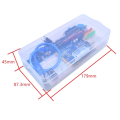Starter Kit for Arduino Uno R3 Breadboard Basic simple learning kit, sound/water level/humidity/distance detection, LED control. 