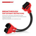 12+8 Universal Adapter Cable bypass Fit For Chryslers Security Gateway Module Work with Autel DS808 Maxisys & LAUNCH X431 seriel. 