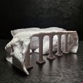 3D Printing Fish Tank Cave Artificial Roman Column Simulated Fish Hiding Shelter Viewing Ports Plastic Aquarium Cave Tunnel. 