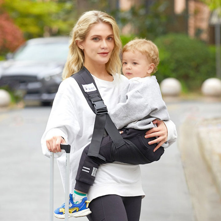 Outdoor%20Portable%20Baby%20Carrier%20for%201-36%20Months%20Todders%20Adjustable%20Kids%20Baby%20Waist%20Belt%20MultiFunctional%20Foldable%20Storage%20-%20Image%202