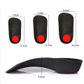 Orthopedic Insole Hard Arch Support Not Collapsing Orthosis X/O Legs Half Pad Horizontal/Vertical Flat Feet Correction Shoe Pads. 