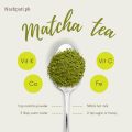 Organic Matcha Green Tea 50 grams - 100% Ceremonial Japanese Matcha Tea Powder - Nashpati Organics. 