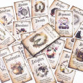 Wise Witch Oracle Cards A 20-Card Deck High Quality Tarot Leisure Entertainment Family Gatherings Board Game Cards 12x7cm. 