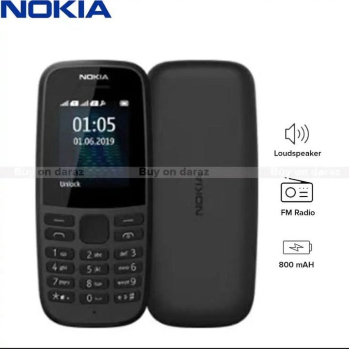 Nokia%20105%20Single%20Sim%20Feature%20Phone%20(2019)%204th%20Edition%20-%20Image%203