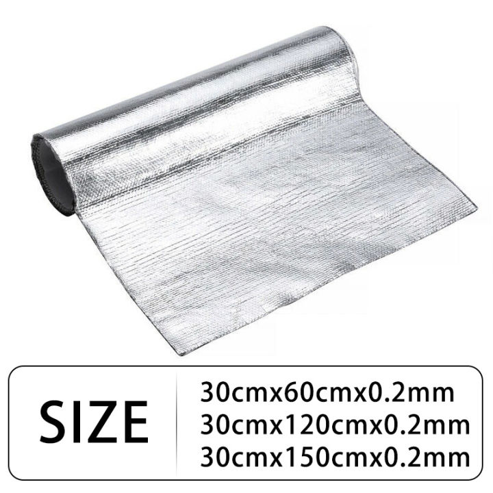Car%20Heat%20Protection%20Foil%20Film%20High%20Temperature%20Resistant%20Fiberglass%20Aluminum%20Foil%20Tape%20Cloth%20Self-adhesive%20Heat%20Insulation%20Mat%20-%20Image%204