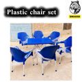 Plastic chair with Steel Legs , Rattan Chairs , High quality Plastic chairs. 