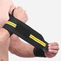 Wrist Support Band for Men and Women - Wrist Wraps with Thumb Loop for Weightlifting, Powerlifting, Gym, and Crossfit.. 