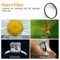 Cellphone Filter 52mm Holder CPL GND Starlight Close Up Macro Range+4 White Soft Black Soft ND8 Clip Smart iPhone Lens. 