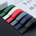 20mm Rubber Watch Band for Rolex Daytona Submariner GMT OYSTERFLEX Bracelet Waterproof Silicone Wrist Belt. 