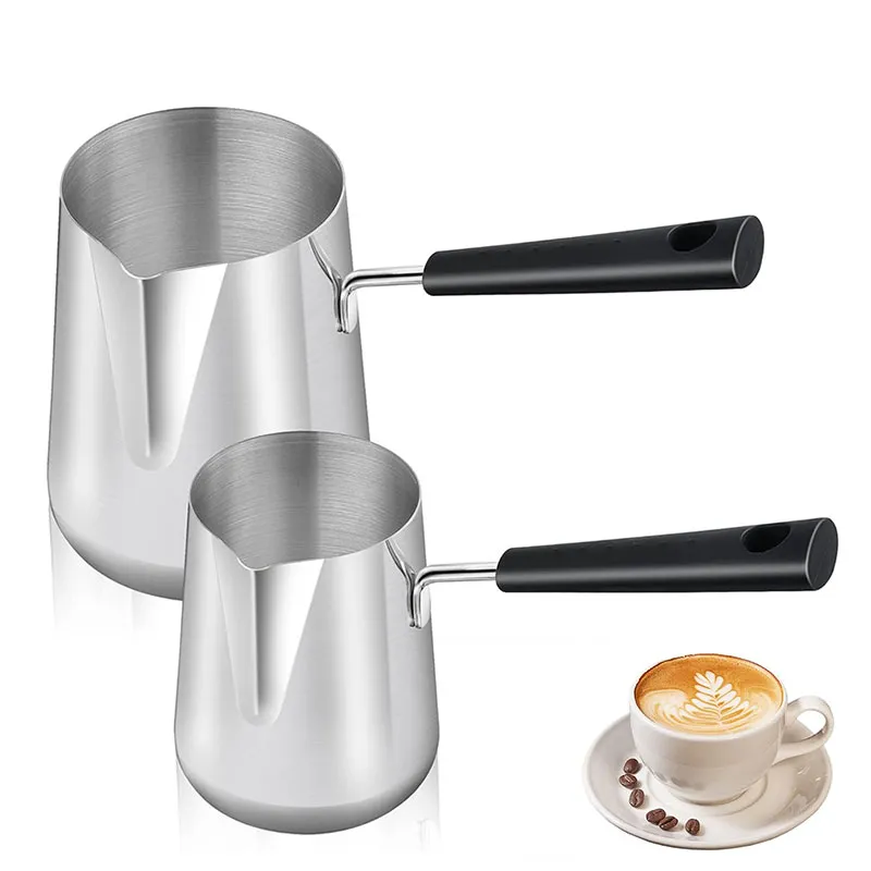 Bothyi Turkish Warmer Coffee Pot Frothing Pitcher Tea