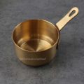 Food Grade 304 stainless steel steak sauce measuring cup with elegant design. 