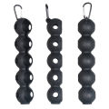 Golf Ball Holder For 5 Balls Silicone Pouch Golf Ball Case Portable Golf Ball Carry Bag With Hook Golf Accessories.