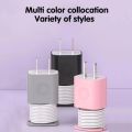 Tangle-Free Charging: 2-in-1 Silicone Protector & Organizer for iPhone 11/12 Chargers (Gray). 