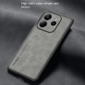 Redmi Note 14 4G Back Cover Leather With All Camera Protection with leather Shockproof Phone Case For Redmi Note 14 4G. 