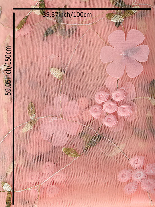 Beautiful%20Floral%20Embroidered%20Lace%20Fabric%20Sage%20Green%20Flower%20Embroidery%20Mesh%20Lace%20Fabric%20Soft%20Tulle%20Fabric%20for%20Tutu%20Dress%20Clothing%20-%20Image%205