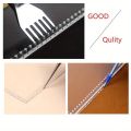 3Pcs/set Acrylic Pen Pocket Leather Template Set DIY Home Handwork Leathercraft Sewing Pattern Tools Pencil Box Pencil Case.