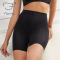 Flarixa Seamless High Waist Shorts Panties For Women Tummy Control Hip Lift Ice Silk Safety Pants Underwear Boyshorts Boxer. 