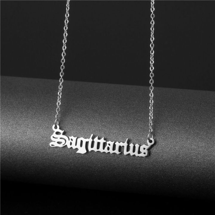 Scorpio%20Female%20Elegant%20Star%20Zodiac%20Sign%2012%20Constellation%20Necklaces%20Pendants%20Charm%20Silver%20/%20Necklace%20For%20girls%20/%20Necklace%20for%20girls%20stylish%20/%20Necklace%20for%20girls%20stylish%20korean%20-%20Image%203
