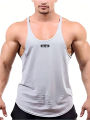 NEW Men's Fitness Tank Top Summer Training Undershirt men Basketball Cotton Breathable Tank Top men casual Sports Vest Homewear. 