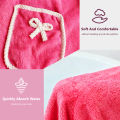 1pc, coral velvet women's bath skirt, wearable bath towel wrap women's absorbent Beach Spa gym bathrobe, slip skirt bath.