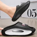 Men Cloud Slides Super Soft Non-Slip Pillow Slippers with Thick Sole for Bedroom Living Room Swimming Pool. 