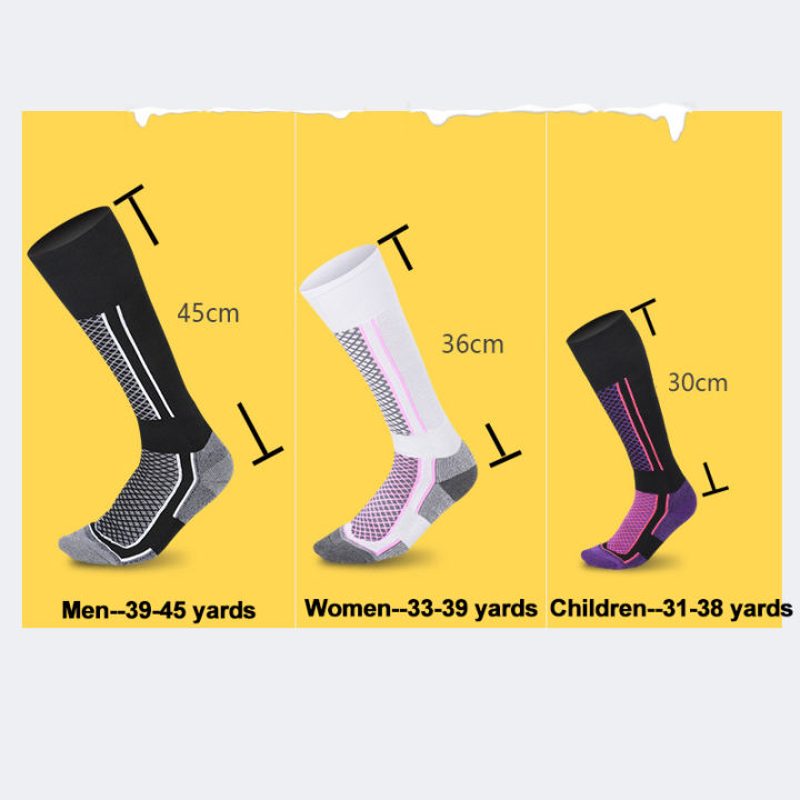 GTUBIKE%201%20Pair%20Winter%20Warm%20Thickened%20Ski%20Socks%20Hiking%20Stockings%20for%20Women%20Men%20Children%20Anti-cold%20Skiing%20Socks%20Sportswear%20-%20Image%202